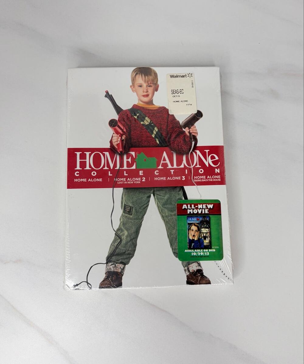 Home Alone Collection 4-Movie DVD Box Set (New/Sealed) - Bundle & Save!
